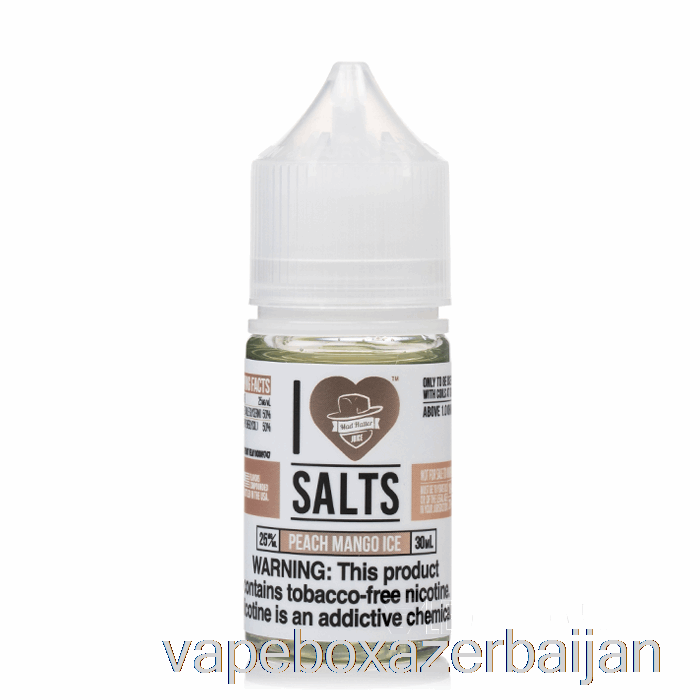 Vape Azerbaijan Peach Mango Ice - I Love Salts - 30mL 25mg